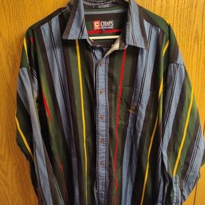 Chaps Men's Multicolor Striped Shirt